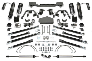Fabtech 3in Crawler Coilovers: Jeep Wrangler 07-15 3.8L/3.6L w/ DLSS 2.5 Coilover Reservoir and Rear DLSS