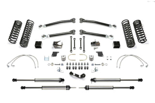 Fabtech 5in Trail LT Coilovers: Jeep Wrangler 07-08 3.8L V6 w/ DLSS Shocks