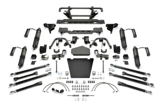 Fabtech 5in Crawler Coilovers (FRONT AND REAR): Jeep Wrangler 07-16 3.8L/3.6L w/ DLSS 2.5 Coilover Reservoir