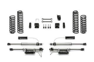 Fabtech 3in Sport System w/ DL 2.25 Resi Shocks: Jeep Wrangler 07-16 3.8L/3.6L
