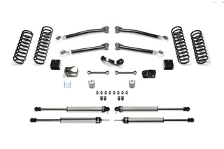 Fabtech 3in Trail with DLSS Shocks: Jeep Wrangler 07-08 3.8L V6