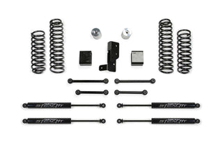 Fabtech 3in Sport System: Jeep Wrangler 18-23 6.4L/3.6L/3.0L EcoDiesel/2.0L w/ Stealth