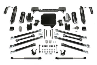 Fabtech 3in Crawler Coilovers w/ DLSS 2.5 Coilover Reservoir and Rear DLSS: Jeep Wrangler 18 3.6L/2.0L