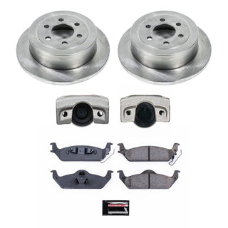 PowerStop Autospecialty Kit with Calipers (REAR): Dodge Dakota 2003 - 2004