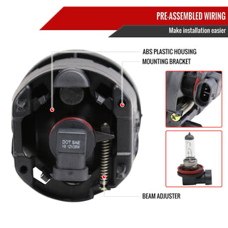 Spec D OEM Fog Lights (Smoke): Dodge Charger 2006 - 2010