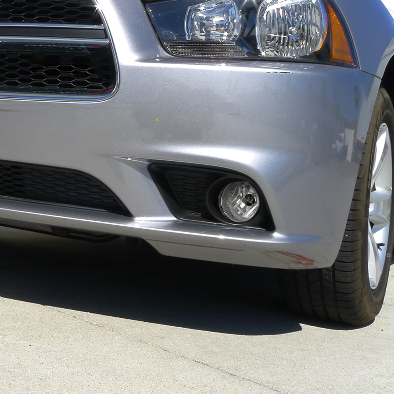 Spec D OEM Fog Lights (Clear): Dodge Charger 2011 - 2014