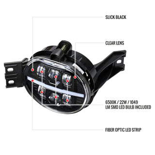 Spec D LED Fog Lights: Dodge Ram & Durango 2002 - 2009