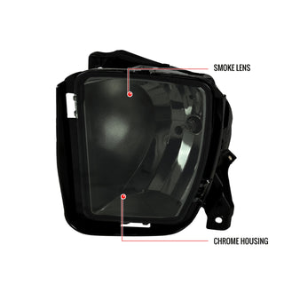 Spec D Fog Lights w/ Switch (Smoke): Ram 1500 2013 - 2018