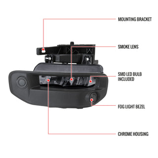 Spec D LED Fog Lights (Smoke): Ram 1500 2019 - 2024