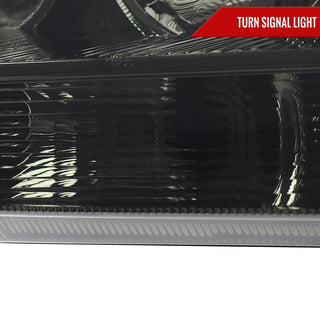 Spec D Chrome Housing Smoked Lens Factory Style Headlight: Chrysler 300 2005-2010