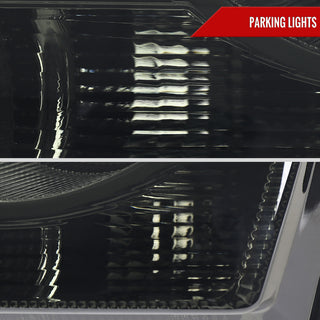 Spec D Chrome Housing Smoked Lens Factory Style Headlight: Chrysler 300 2005-2010
