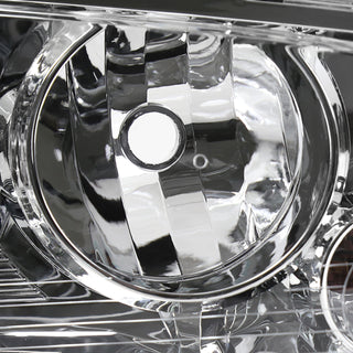 Spec D Euro Headlights Chrome: Dodge Charger 2006 - 2010