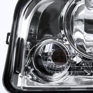 Spec D Euro Headlights Chrome: Dodge Charger 2006 - 2010