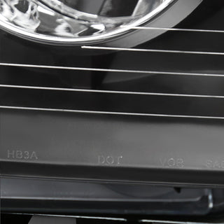 Spec D Euro Headlights Black: Dodge Charger 2006 - 2010