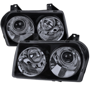Spec D LED Headlights (Smoke): Chrysler 300 2005 - 2010