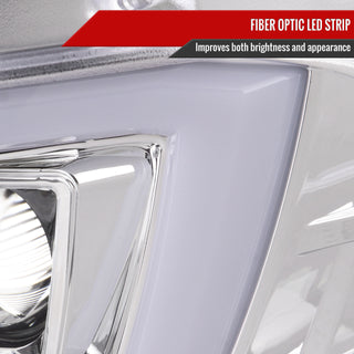 Spec D Sequential LED Projector Headlights (Chrome): Dodge Charger 2015 - 2023