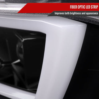 Spec D Sequential LED Projector Headlights (Black): Dodge Charger 2015 - 2023