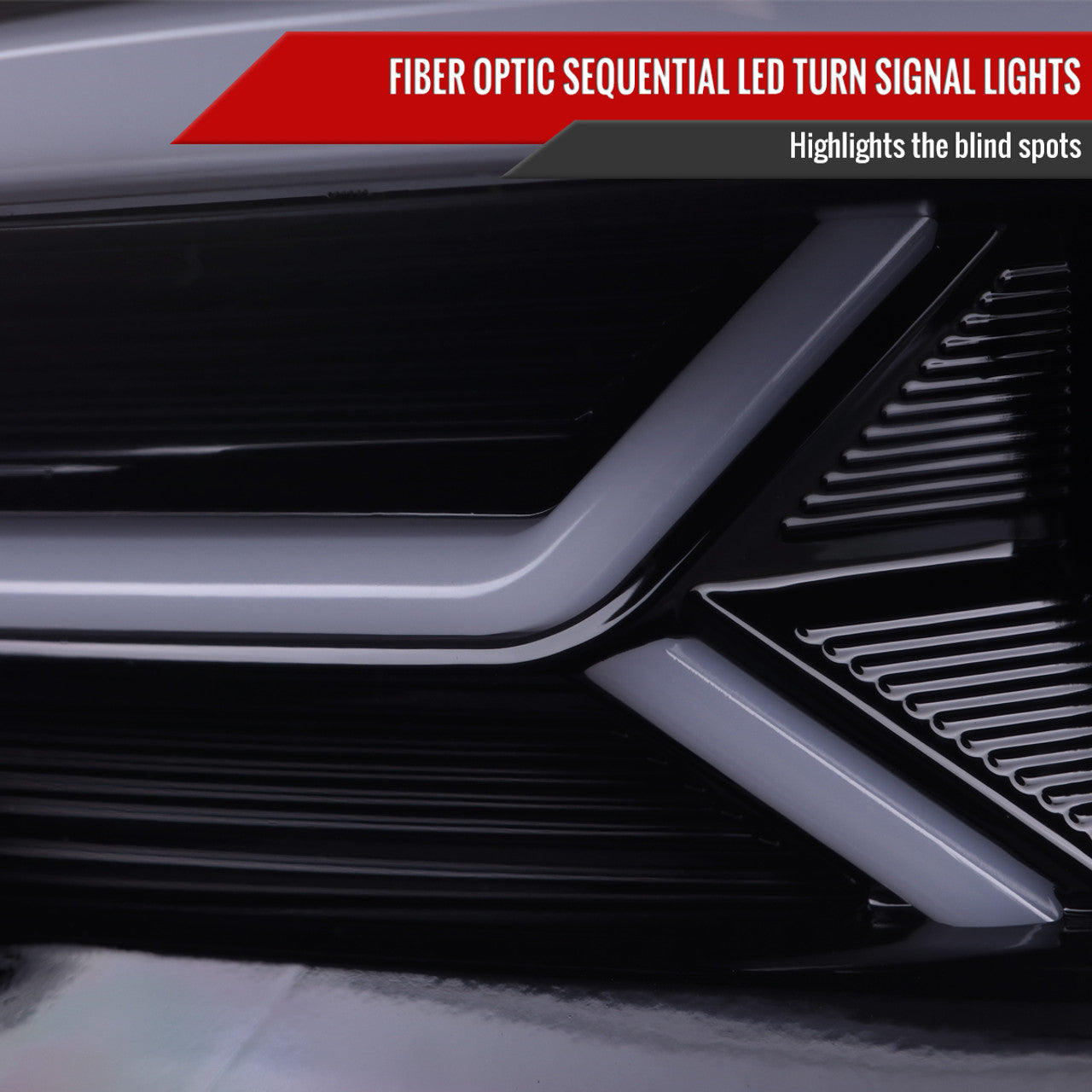 Spec D Sequential LED Projector Headlights (Smoke): Dodge Charger 2015 - 2023