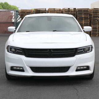 Spec D Sequential LED Projector Headlights (Matte Black): Dodge Charger 2015 - 2023