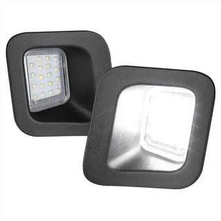 Spec D LED License Plate Lamp (Clear): Dodge Ram 2003 - 2018