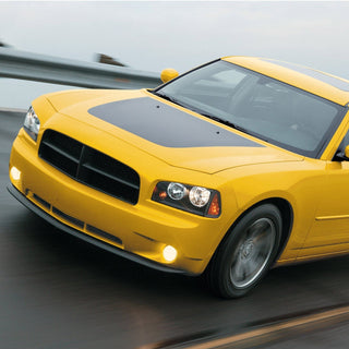 Spec D Polyurethane Front Lip (Black): Dodge Charger 2006 - 2010