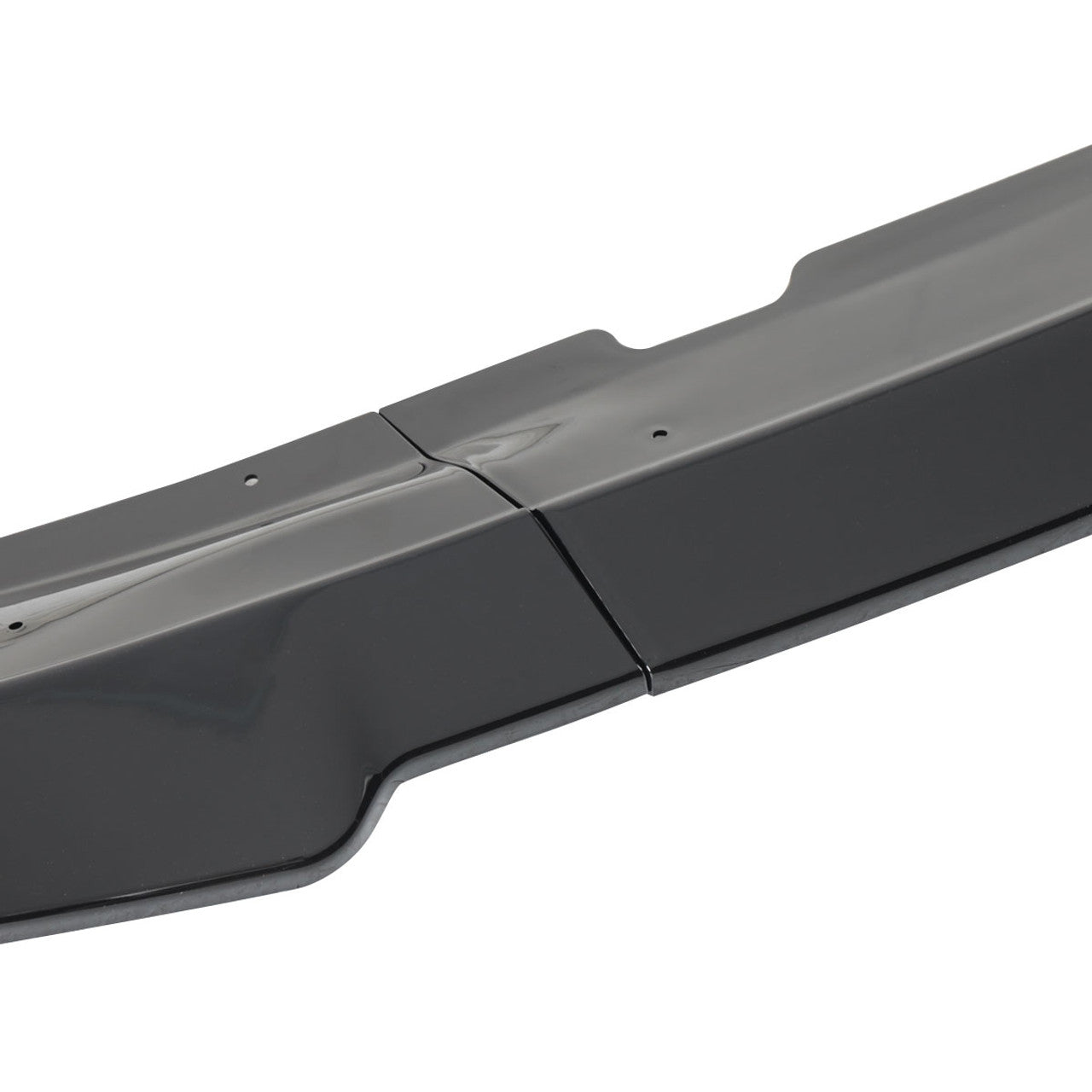 Spec D Front Lip (Glossy Black, 3pc): Dodge Charger 2011 - 2014