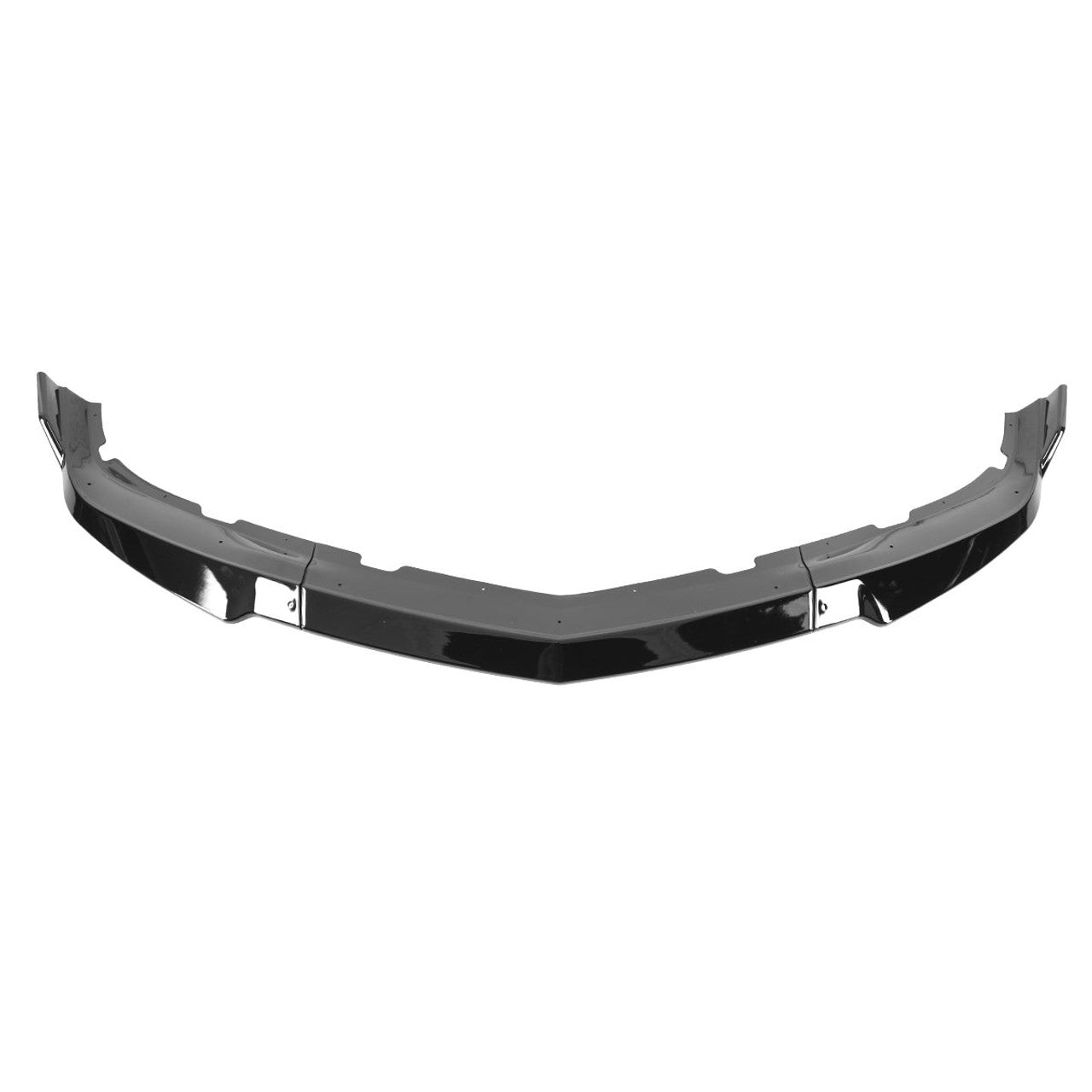 Spec D Front Lip (Glossy Black, 3pc): Dodge Charger 2011 - 2014
