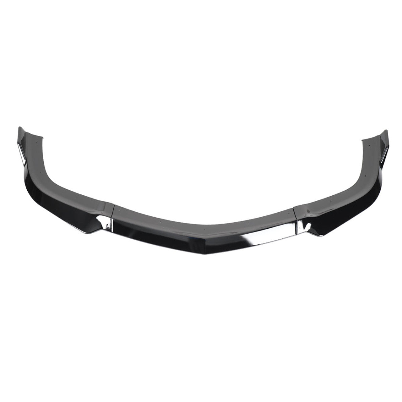 Spec D SRT Style Front Lip (Gloss Black, 3pc): Dodge Charger SRT8 2012 - 2014
