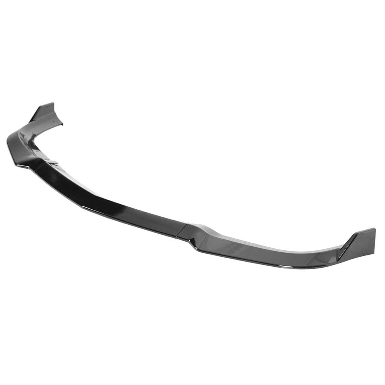 Spec D SRT Style Front Lip (Gloss Black, 3pc): Dodge Charger SRT8 2012 - 2014