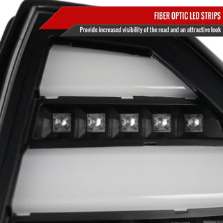 Spec D LED Tail Lights (Black, Version 2): Chrysler 300C 2005 - 2007