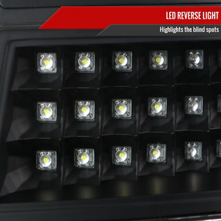 Spec D LED Tail Lights (Black, Version 2): Chrysler 300C 2005 - 2007