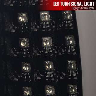 Spec D LED Tail Lights (Dark Smoke, G2): Dodge Ram 2002 - 2005