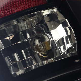 Spec D LED Tail Lights (Dark Smoke, G2): Dodge Ram 2002 - 2005