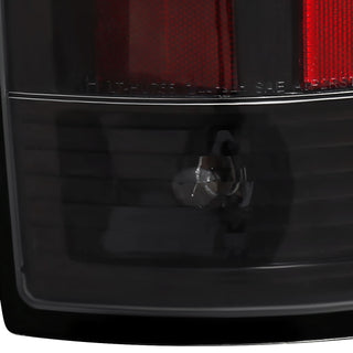 Spec D LED Tail Lights (Gloss Black, G2): Dodge Ram 2002 - 2005