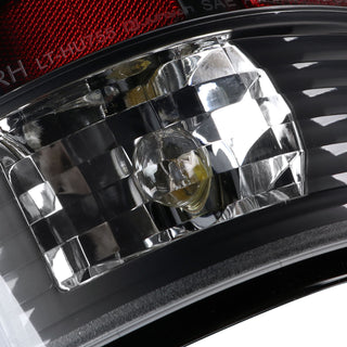Spec D LED Tail Lights (Matte Black, G2): Dodge Ram 2002 - 2005