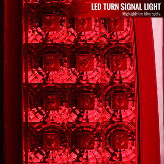 Spec D LED Tail Lights (Red, G2): Dodge Ram 2002 - 2005