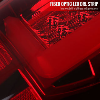 Spec D LED Tail Lights (Red, G2): Dodge Ram 2002 - 2005