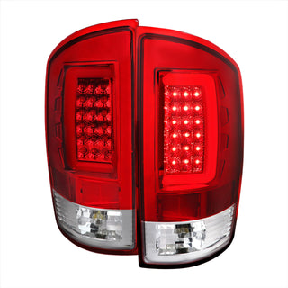 Spec D LED Tail Lights (Red, G2): Dodge Ram 2002 - 2005