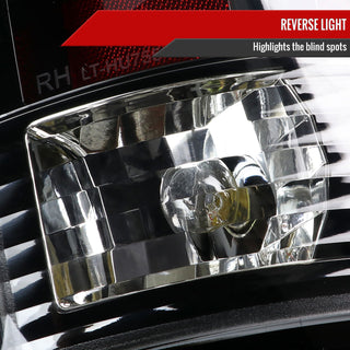 Spec D LED Tail Lights (Glossy Black): Dodge Ram 2007 - 2009