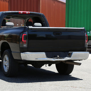 Spec D LED Tail Lights (Glossy Black): Dodge Ram 2007 - 2009