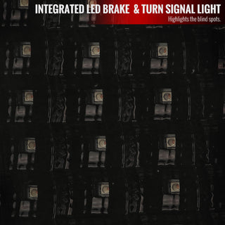 Spec D LED Tail Lights (Dark Smoke w/ White LED Bar): Dodge Ram 2009 - 2018