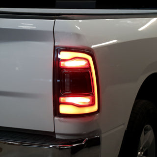 Spec D LED Tail Lights (Dark Smoke): Dodge Ram 2009 - 2018