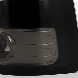 Spec D LED Tail Lights Glossy Black Smoked Lens: Fits Ram 1500 / 2500 / 3500 2009-2022