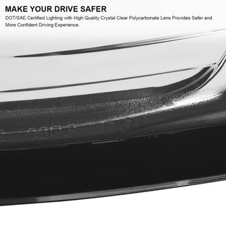 Spec D LED Tail Lights (Glossy Black w/ Red LED Bar): Dodge Ram 2009 - 2018