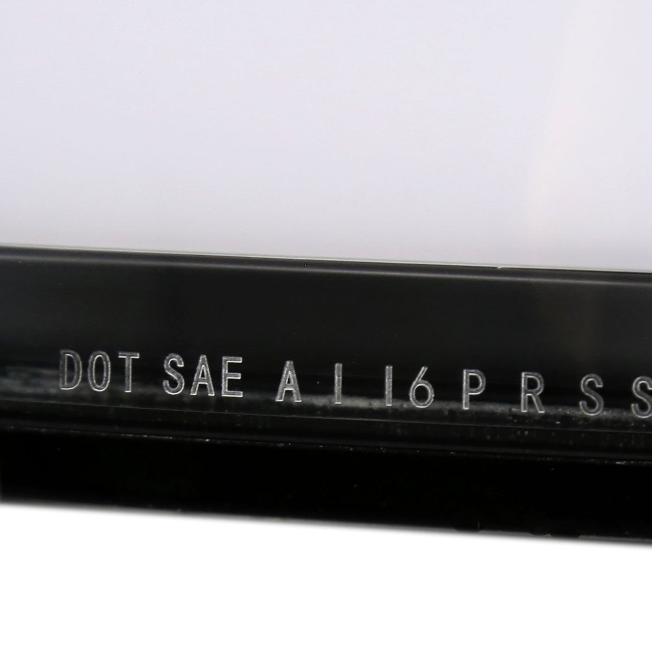 Spec D LED Tail Lights (Matte Black w/ White LED Bar): Dodge Ram 2009 - 2018