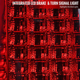 Spec D LED Tail Lights (Red w/ White LED Bar): Dodge Ram 2009 - 2018