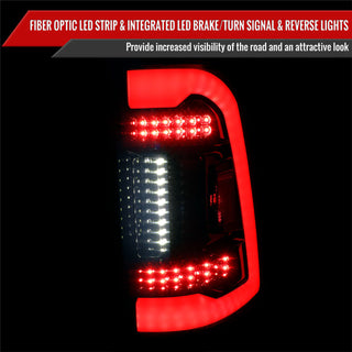 Spec D LED Tail Lights (Dark Smoke): Ram 1500 2019 - 2024