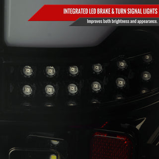 Spec D LED Tail Lights (Dark Smoke): Ram 1500 2019 - 2024