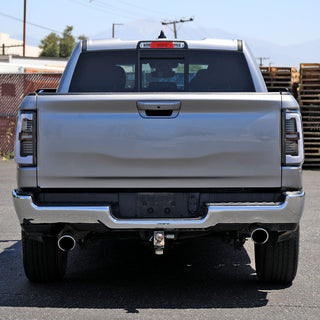 Spec D Sequential LED Tail Light Black Housing: Ram 1500 2019-2024 w/ Clear Lens