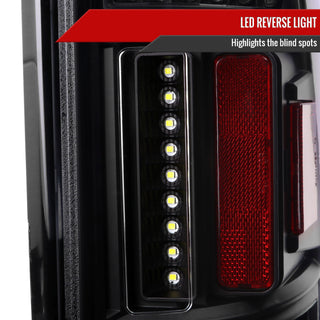 Spec D LED Tail Lights (Matte Black): Ram 1500 2019 - 2024